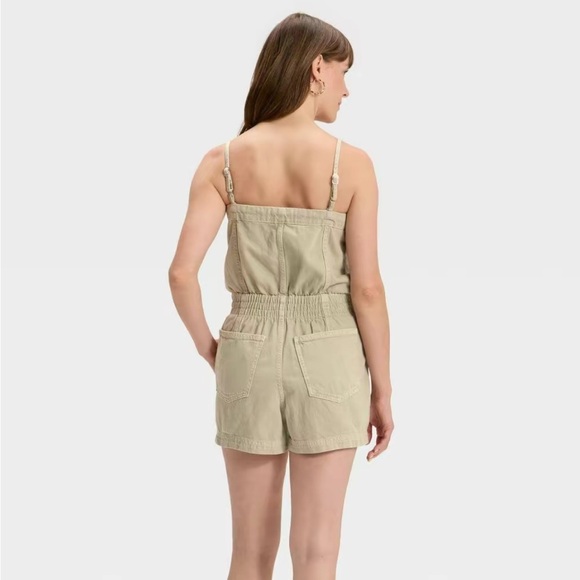 Universal Thread Beige Romper - Picture 2 of 3